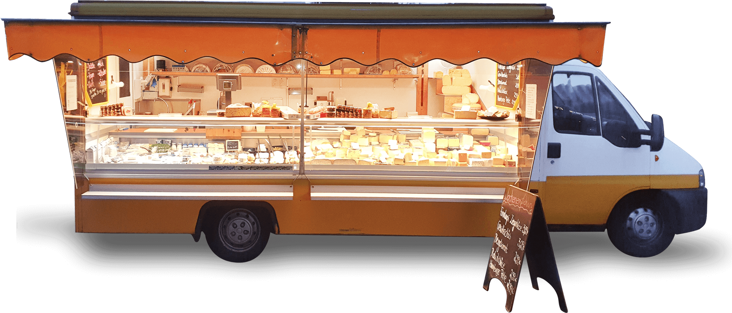 Käsewelt-Theke - Fahrzeug